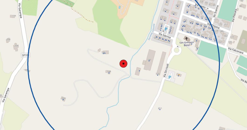 Immagine di mappa bomba